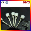 metal polishing brush,Pencil tapered brush (white nylon) ,Disposable dental prophy brush